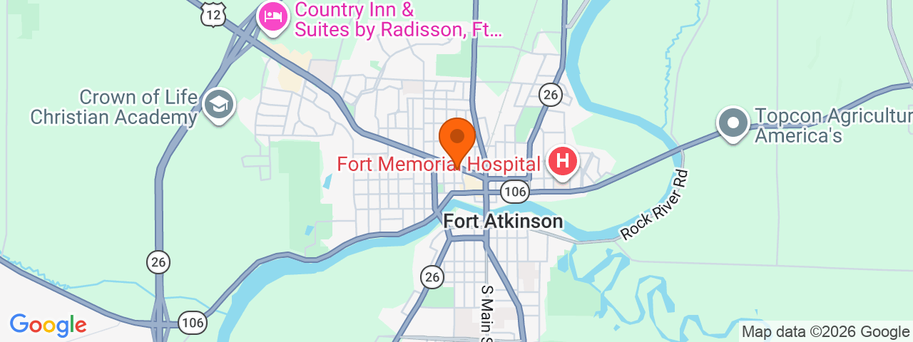 Map preview for Fort Atkinson