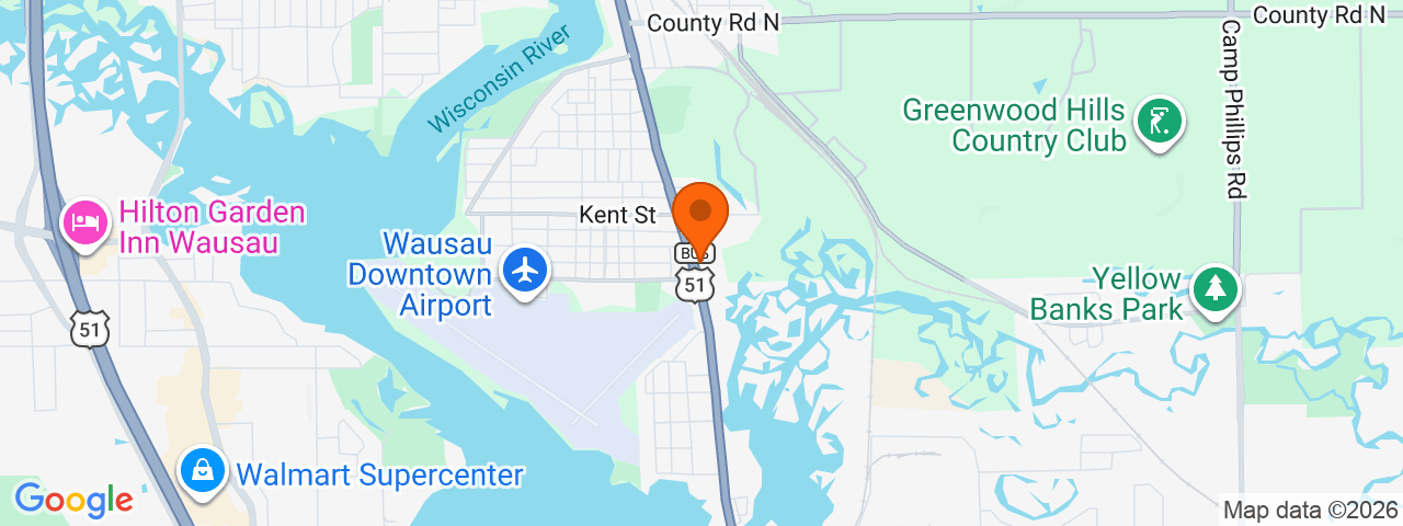 Map preview for Wausau