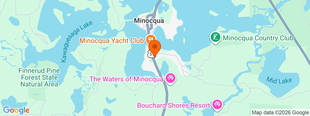 Map preview for Minocqua